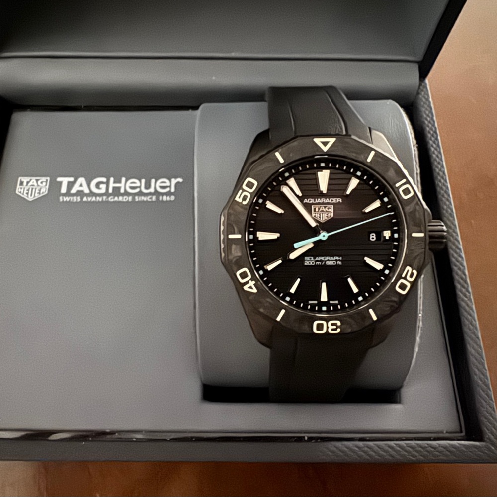 TAG Heuer Aquaracer Black Dial Watch